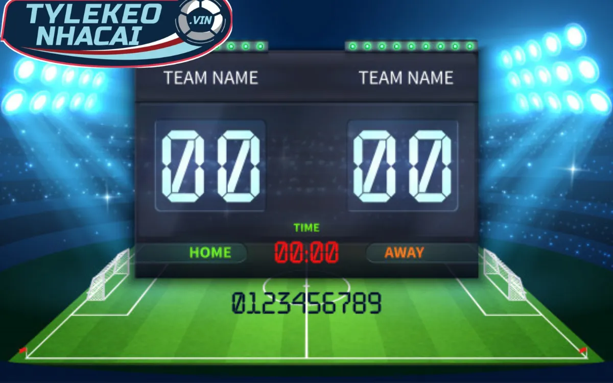 Kèo Tỷ Số Hiệp 1 (Half Time Correct Score) - Bật Mí Bí Kíp Chiến Thắng 3 Cách soi kèo châu Âu hiệp 1