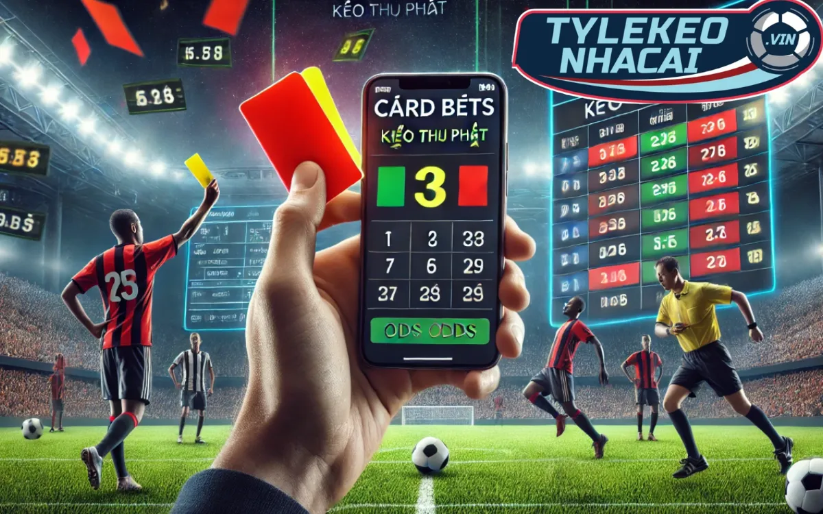 Kèo thẻ phạt (Card Bets) Là Gì? Hướng Dẫn Cách Tính Siêu Chuẩn 1 Mọi dữ liệu về kèo thẻ phạt mà bạn cần chú ý