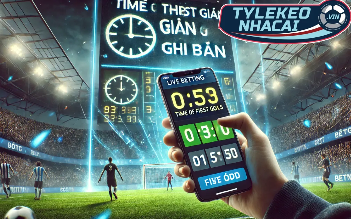 Kèo Thời Gian Ghi Bàn (Time Of First Goal) - Mẹo Chơi Bất Bại 1 Kèo thời gian ghi bàn (Time of First Goal) là gì?
