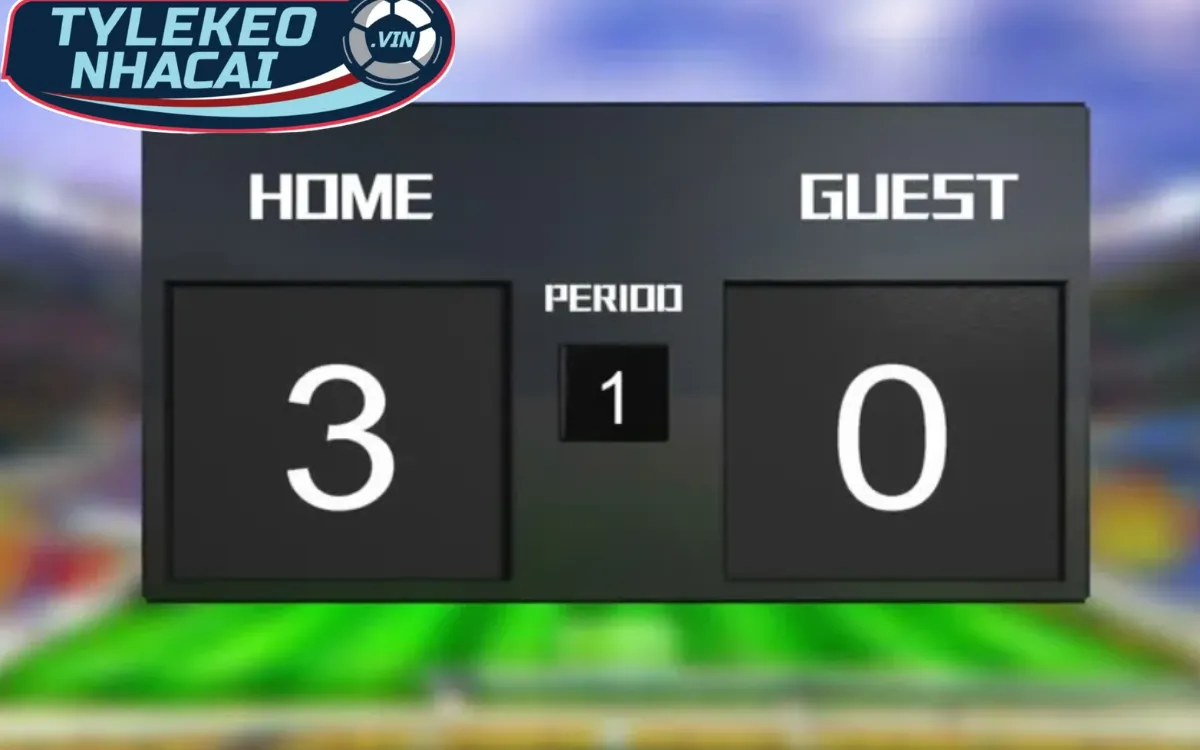 Kèo Tỷ Số Hiệp 1 (Half Time Correct Score) - Bật Mí Bí Kíp Chiến Thắng 1 Khái niệm về kèo tỷ số hiệp 1 (Half Time Correct Score)