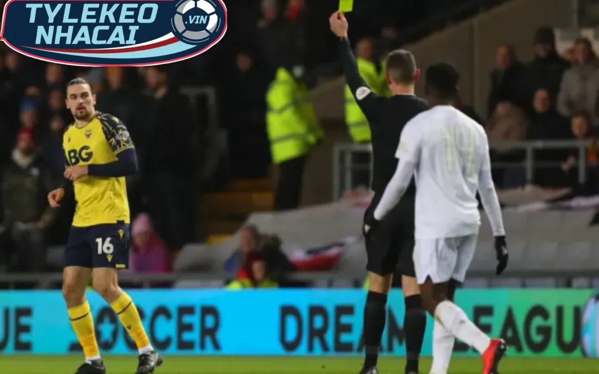 Kèo Cầu Thủ Nhận Thẻ Phạt (Player to be Booked) - Mẹo Cực Hay! 1 Khái niệm về kèo cầu thủ nhận thẻ phạt (Player to be Booked)