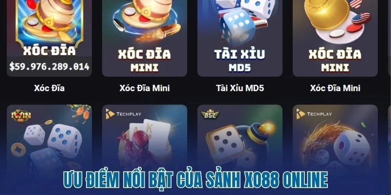 XO88 - Sảnh Chơi Đặt Tiền Cược Online Uy Tín Hàng Đầu 3 Ưu điểm nổi bật của sảnh XO88 online