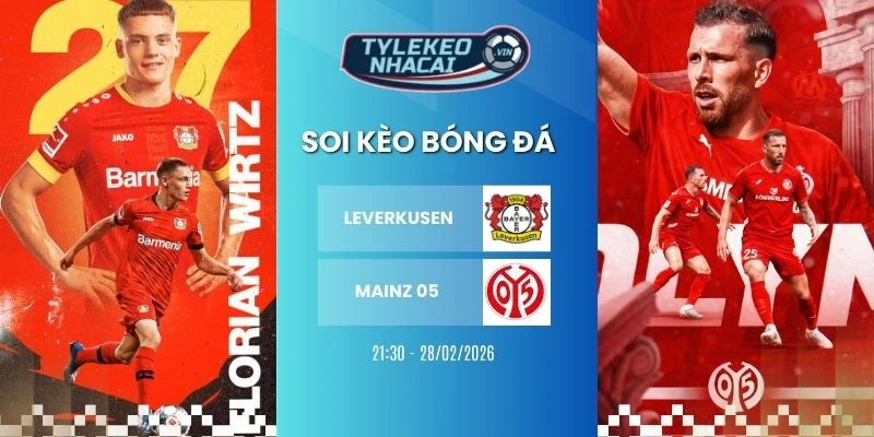 Soi kèo nhà cái Leverkusen vs Mainz 05 hôm nay ngày 28/02/2026 - Bundessliga
